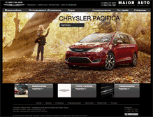 Tablet Screenshot of major-chrysler.ru